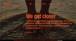 Desktop Screenshot of indicia.com